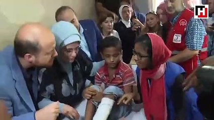 Emine Erdoğan, Arakanlı müslümanlarla buluştu