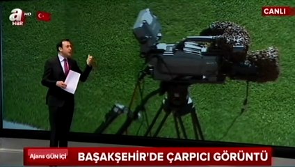 Başakşehir'de Fenerbahçe maçı öncesi ilginç görüntü