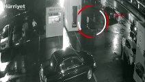 Bakırköy'de araç kiralama şirketi sahibine silahlı saldırı kamerada