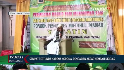 Sempat Tertunda Karena Korona, Pengajian Akbar Kembali Digelar