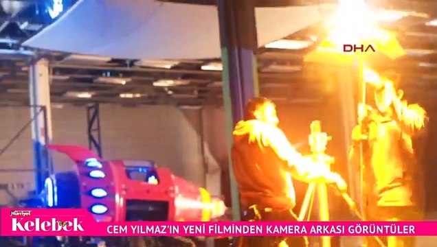Cem Yılmaz'ın yeni filminin kamera arkası görüntüleri