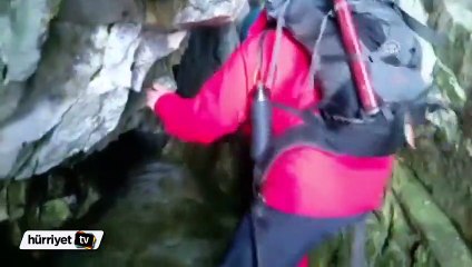 Aras Şelalesi'nin kaynağı ilk kez görüntülendi