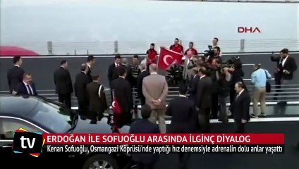 Erdoğan ile Sofuoğlu arasında ilginç diyalog