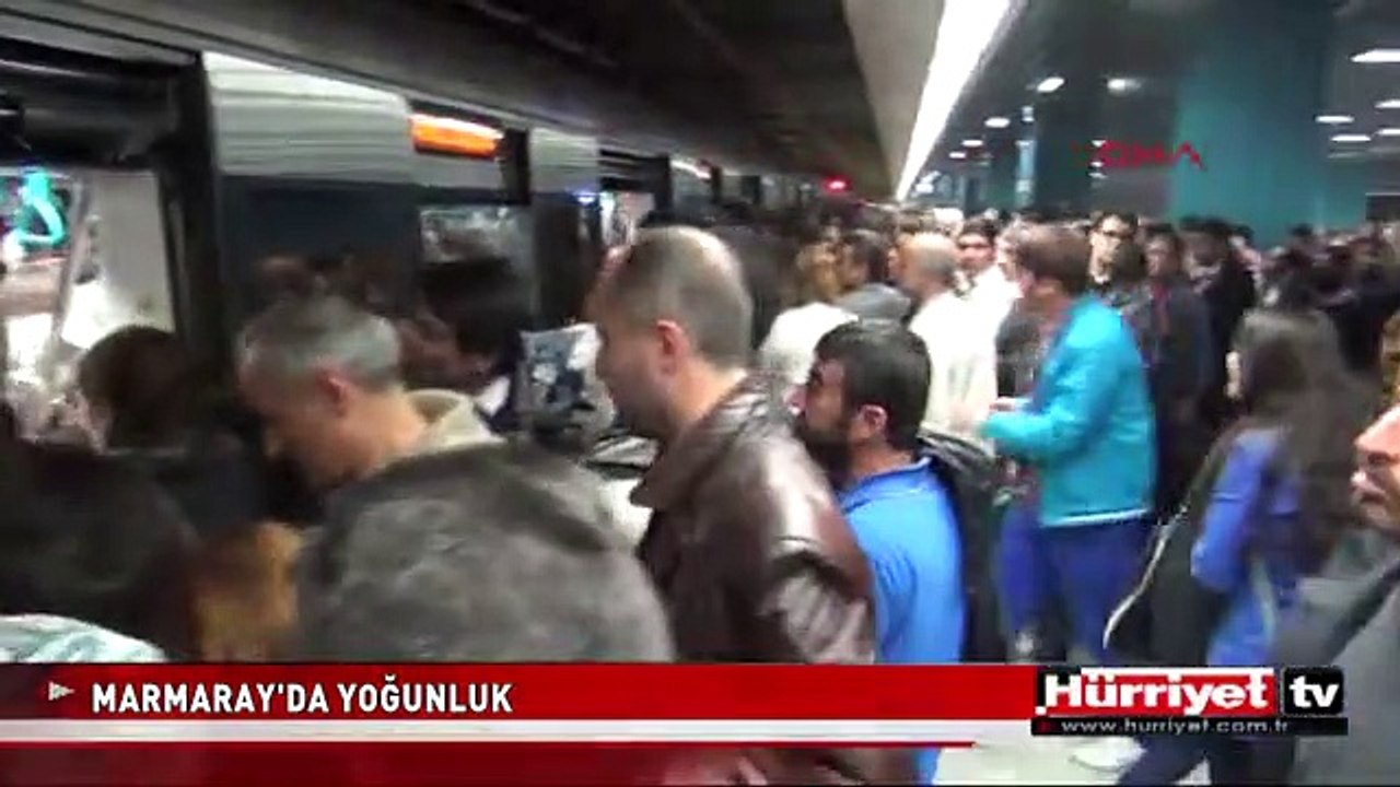 MARMARAY'DA "İMDAT" ARIZASI
