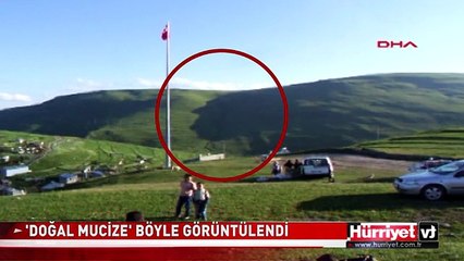 ATATÜRK YİNE ORTAYA ÇIKTI! İŞTE DAMAL'DAKİ 'DOĞAL MUCİZE'