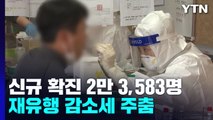 신규 확진 2만 3,583명...재유행 감소세 주춤 / YTN