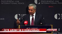 ARINÇ: YÜZÜM ESKİMESİN DİYE SİYASETİ BIRAKACAĞIM