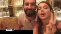 İşte Arda Turan’ın Rus modelle olan videosu