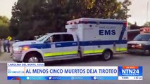 Nuevo tiroteo en Estados Unidos deja al menos cinco muertos