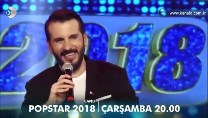 “Popstar 2018” de düet gecesi.