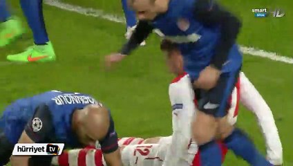 Arsenal - Monaco karşılaşmasının geniş özeti