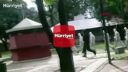 Arjantin'de karantinaya uymayanlara biber gazlı müdahale