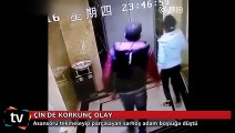 Çin'de sarhoş adam asansör boşluğuna düştü