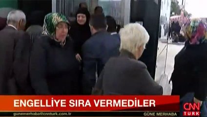 İstanbul'da engelli vatandaşa büyük ayıp