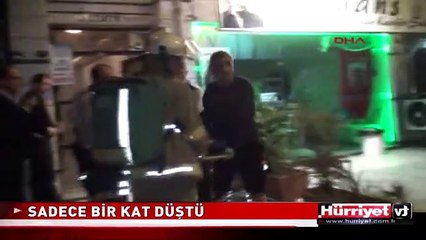 HAVA ALMAK İÇİN BALKONA ÇIKTI ALT KATA DÜŞTÜ