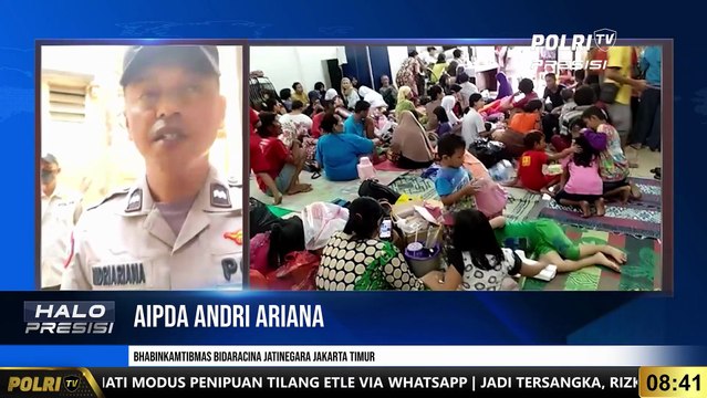 Live Dialog Bersama Bhabinkamtibmas Bidaracina Jatinegara Jakarta Timur Aipda Andri Ariana Terkair Banjir Di Jakarta Mulai Surut