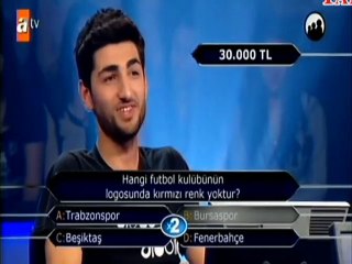 Soruyu bilemedi, 30 bin TL’den oldu