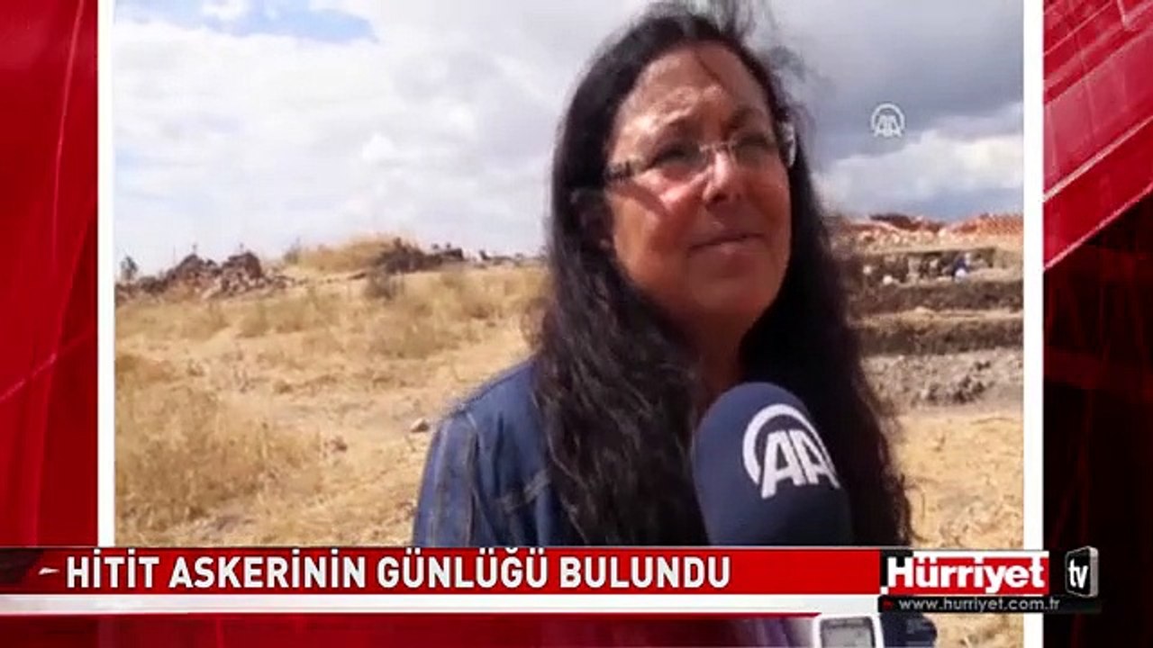 MÖ 1550'li YILLARINDA HİTİT ASKERİNİN ÇİVİ YAZISIYLA YAZDIĞI GÜNLÜK BULUNDU