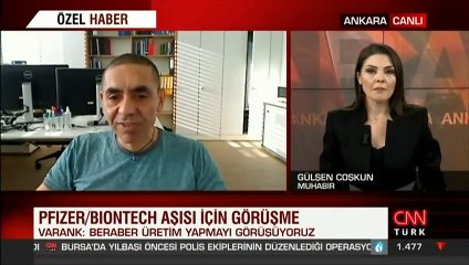 Pfizer-Biontech aşısı için temas
