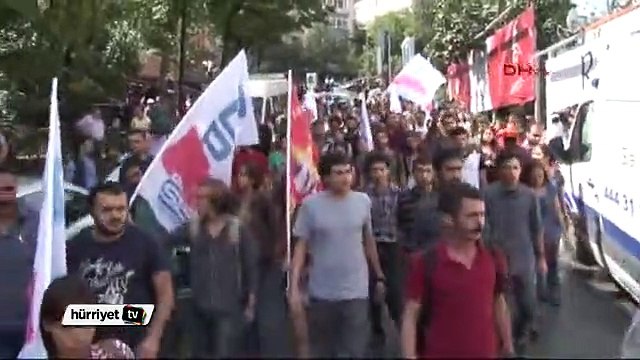 10 işçinin öldüğü şantiye önünde eylem yaptılar