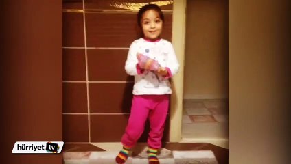 Beşiktaş aşığı küçük kız