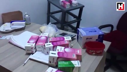 Kadın kuaförü görünümlü kürtaj merkezi basıldı