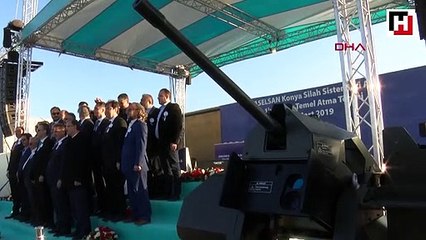 65 milyon dolarlık ASELSAN Konya Silah Sistemleri fabrikasının temeli atıldı