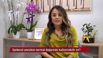 Epidural anestezi normal doğumda kullanılabilir mi?