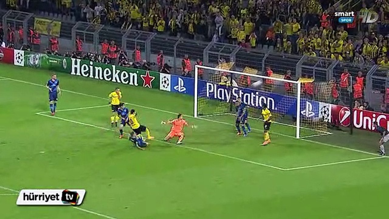B. Dortmund - Arsenal karşılaşmasının geniş özeti