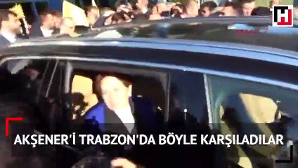 İyi Parti Genel Başkanı Akşener'e meşaleli karşılama