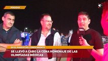 Se llevó a cabo la cena homenaje de las Olimpíadas Médicas