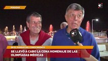 Se llevó a cabo la cena homenaje de las Olimpíadas Médicas