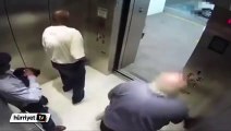 2 hırsız asansörde yaşlı adamı soydu