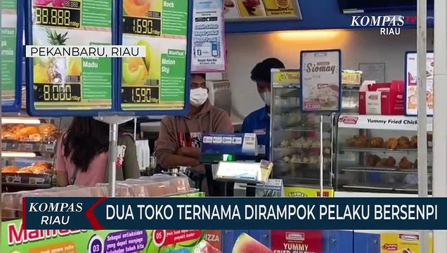 Dua Toko Ternama Dirampok Pelaku Bersenpi