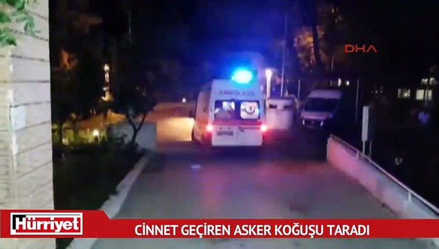 Manisa'da cinnet getiren asker 3 arkadaşını şehit edip, intihar etti