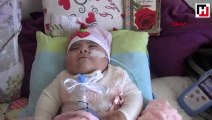9 aylık bebeklerini yaşatmak için evlerini hastaneye çevirdiler