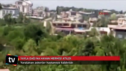 Yayladağı'na havan mermisi atıldı: 3 asker yaralı