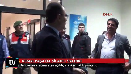 İzmir Kemalpaşa’da jandarma aracına silahlı saldırı: 2 yaralı