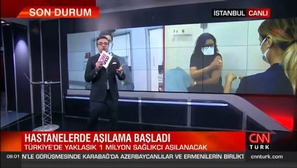 Son dakika... Salgınla mücadelede Türkiye genelinde ilk aşılamalar başladı