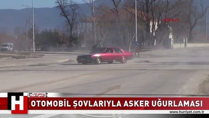 TEHLİKELİ ASKER UĞURLAMASI