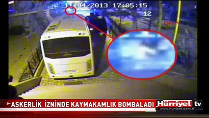 ASKERDEN İZNE AYRILDI KAYMAKAMLIĞI BOMBALADI