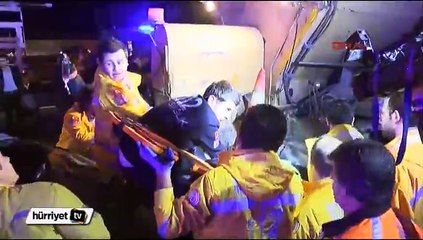 Otomobil asfalt çalışması yapan işçilere çarptı: 2 ölü, 2 yaralı