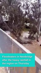 Floodwaters in Newbridge on Friday morning | October 14, 2022 | Bendigo Advertiser