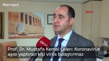 Prof. Dr. Mustafa Kemal Çelen: Koronavirüs aşısı yaptıran kişi virüs bulaştırmaz