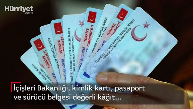 Son dakika... İçişleri Bakanlığı açıkladı! Kimlik, pasaport ve sürücü belgesi ücretleri için önemli uyarı