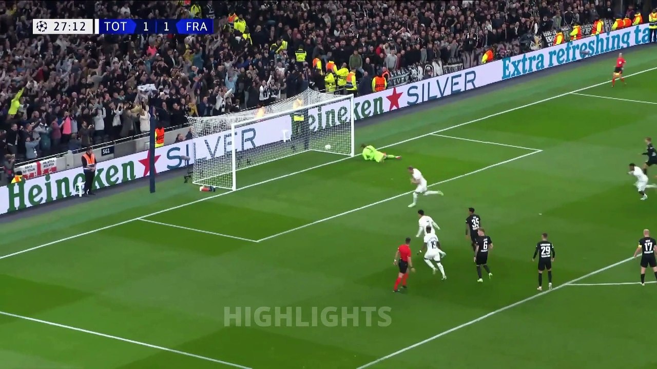 Heung Min Son scores BRILLIANT brace in Champions League_Highlights  SPURS 3-2 FRANKFURT