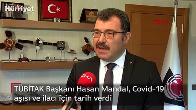 TÜBİTAK Başkanı Mandal, Covid-19 aşısı ve ilacı için tarih verdi