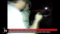 Vatandaşlar TRT binasında bekleyen askeri polise teslim etti