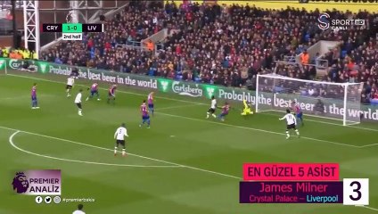 Premier Lig’de 32. haftanın en güzel 5 asisti