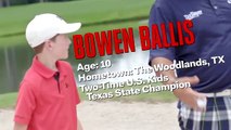 Patrick Reed Battles 10-Year-Old Phenom Bowen Ballis in 5-Round Golf Challenge